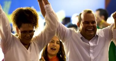 Artigo: Geraldo Jr. e Fabya Reis vão ao Bonfim para inicio da campanha para prefeitura