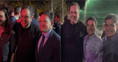 Artigo: Rompidos, ACM Neto e João Roma vão a festa de Elmar em Brasília