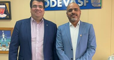 Artigo: Em Brasília, presidente licenciado da UGT-BA visita diretor da Codevasf