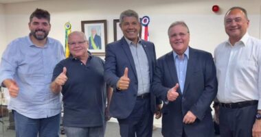 Artigo: Jerônimo recebe Geddel e Lúcio para aparar arestas mirando eleições no interior
