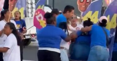 Artigo: Eleições: apoiadores de Débora e Rosalvo trocam socos em Lauro de Freitas