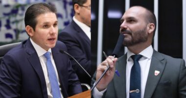 Artigo: Hugo Motta envia pedido de cassação contra Eduardo Bolsonaro na Câmara