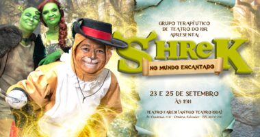 Artigo: Grupo Terapêutico de Teatro do IBR apresenta espetáculo “Shrek: O Mundo Encantado” no Teatro Faresi