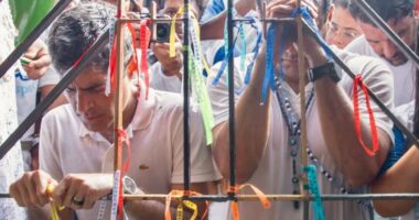 Artigo: Sem colab: ACM Neto e Bruno Reis evitam fotos juntos na Lavagem do Bonfim