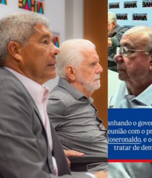 Artigo: Zé Ronaldo tem reunião com Jaques Wagner e Jerônimo na Governadoria