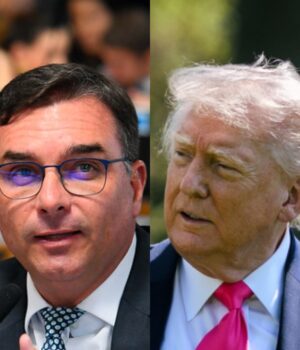 Artigo: Aliado diz que Flávio Bolsonaro não deve contar com apoio de Trump na eleição