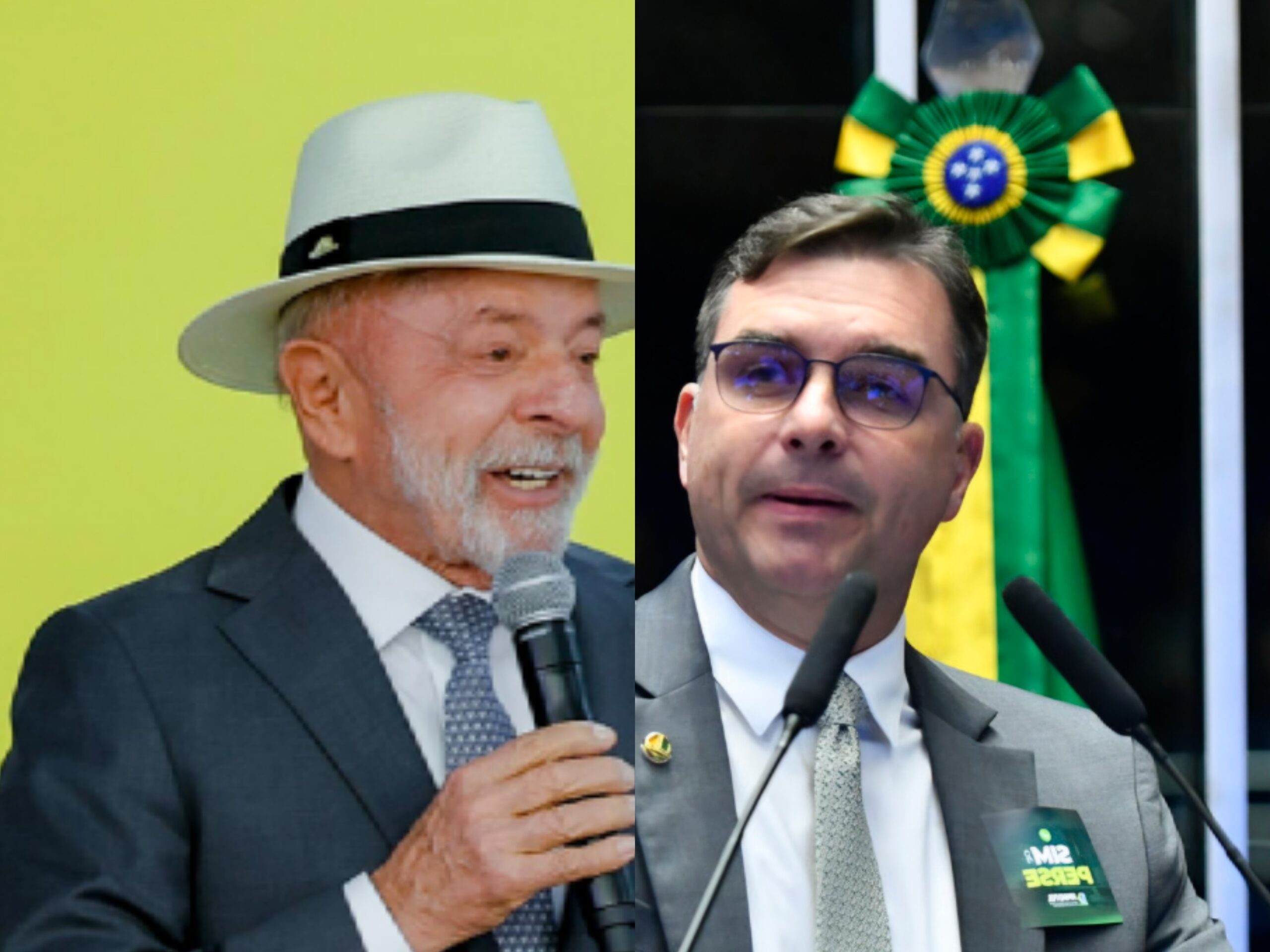 Pesquisa Real Time Big Data mostra Lula à frente de Flávio Bolsonaro no 1º turno