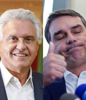 Artigo: Ronaldo Caiado diz que Flávio perdeu a “presunção de inocência” após ligação com Vorcaro