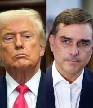 Artigo: Casa Branca divulga agenda de Trump e não confirma reunião com Flávio Bolsonaro