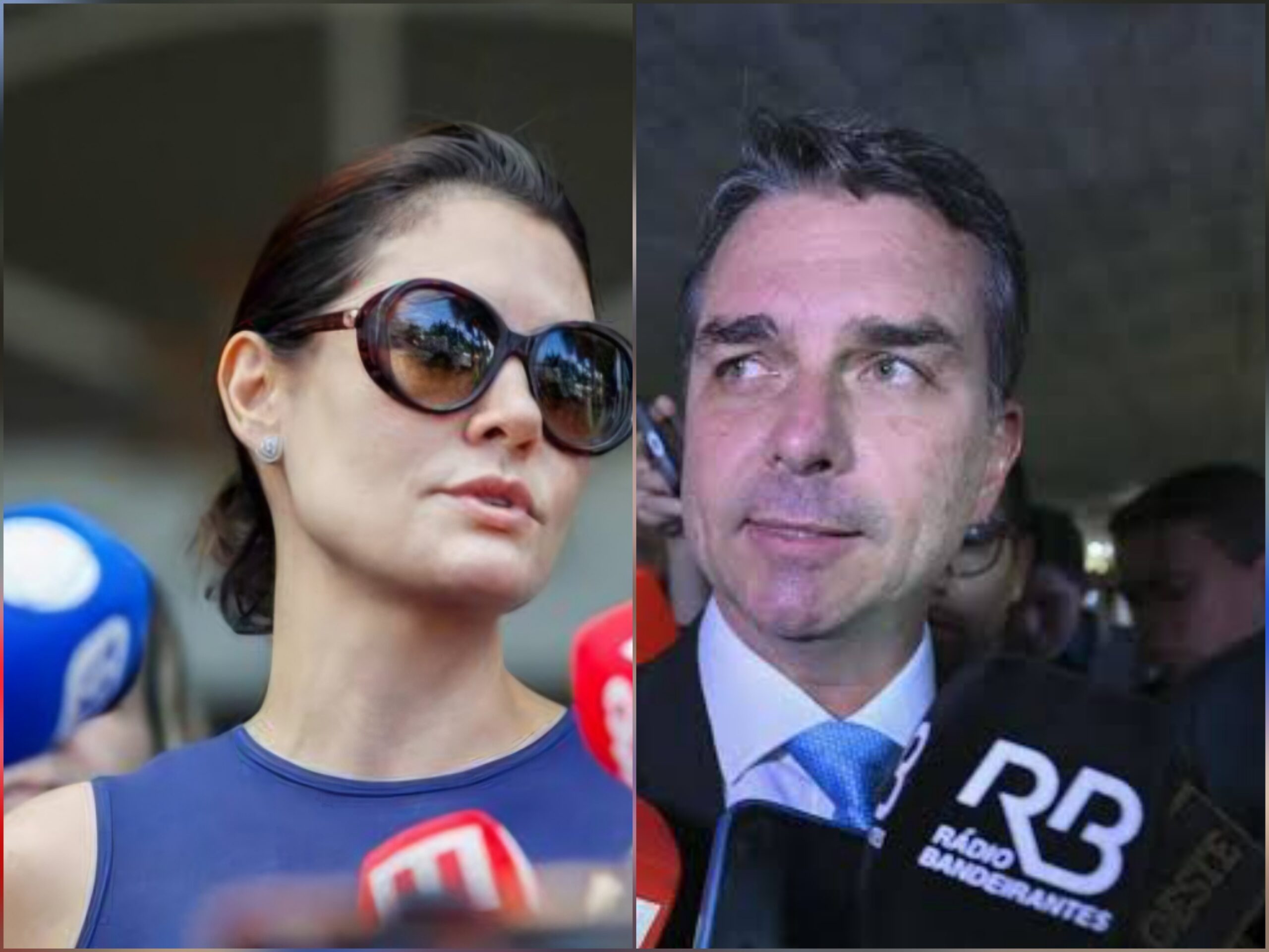 Michelle diz que não é prioridade e apoiará Flávio Bolsonaro no “momento certo”