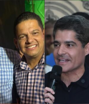 Artigo: Após declarar apoio a Neto, prefeito de Senhor do Bonfim tem conversa ao pé do ouvido com Jerônimo