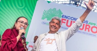 Artigo: Prefeita de Ibirapuã declara apoio a Jerônimo, Wagner e Rui Costa em evento do PGP