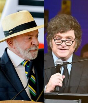 Artigo: “Quem é esse cara?”, diz Lula ao ser questionado sobre ataques de Milei durante convenção de Flávio