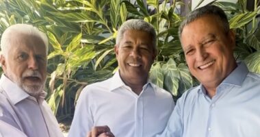 Artigo: Jerônimo, Rui e Wagner se reúnem com Lula em Brasília para dar início à campanha
