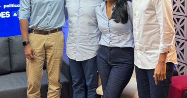 Artigo: Rebeca Martins acompanha João Roma em mais uma agenda de entrevistas com foco nas eleições de 2026