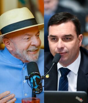 Artigo: VEJA: campanha diz que Flávio chega pressionado à sabatina do Jornal Nacional após entrevista de Lula