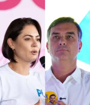 Artigo: Michelle lidera lista de aliados “ausentes” em campanha de Flávio em site feito por aliado