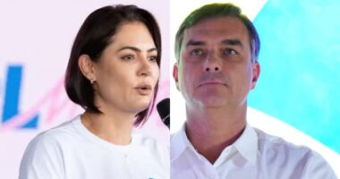 Artigo: Michelle lidera lista de aliados “ausentes” em campanha de Flávio em site feito por aliado